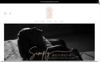 Simply-Boudoir website