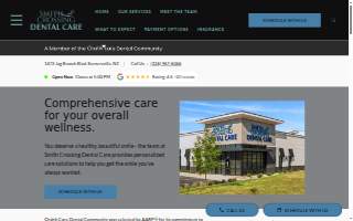 Smith Crossing Dental Care website