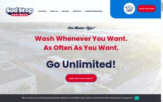 Sud Stop Car Wash of Kernersville website