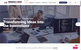 Webdecorum - Website, Mobile App & Digital Marketing Company website