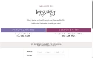 A Bride's DJ of Kings Mountain website