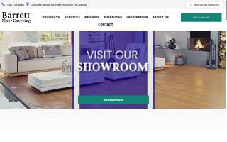 Barrett's Floor Covering website