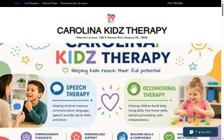 Carolina Kidz Therapy website