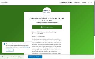 Creative Property Solutions of the Southeast website