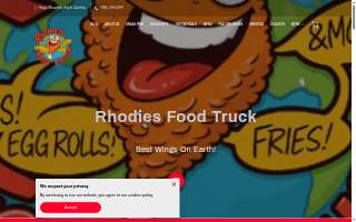 Rhodies Food Truck LLC website