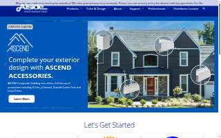 Alside Supply Center website