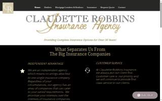 Claudette Robbins Insurance website