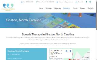 Coastal Speech Therapy Inc. of Kinston website