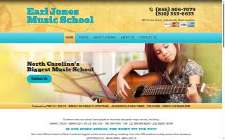 Earl Jones Music School website