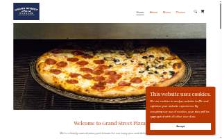 Grand Street Pizza website