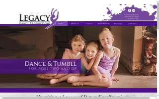 Legacy Dance Productions website