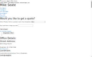 Mike Seate - State Farm Insurance Agent website