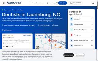 Aspen Dental - Laurinburg website