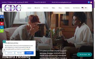 Counseling and Diversion Center PLLC website