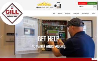 Gill Security Systems, Inc. of Laurinburg website