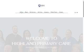 Highland Primary Care, PLLC website