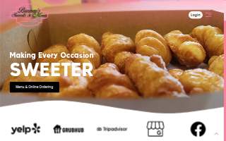 Burney's Sweets & More website