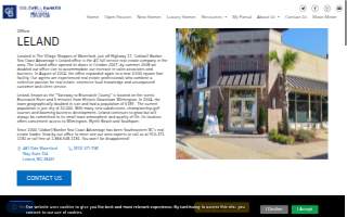 Coldwell Banker Sea Coast Advantage of Leland website
