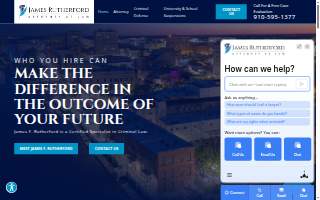 James Rutherford, Attorney at Law website