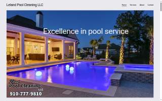 Leland Pool Cleaning LLC website