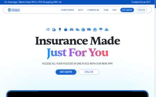 Sizemore Insurance - Leland website
