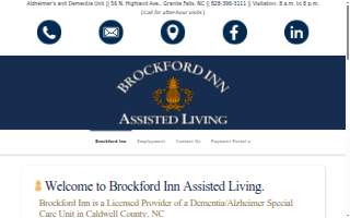 Brockford Inn website
