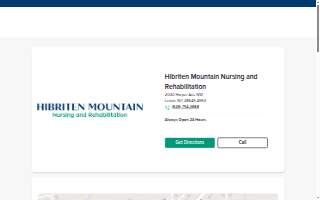 Hibriten Mountain Nursing and Rehabilitation website