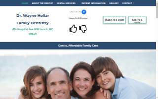Hollar D Wayne DDS PA website