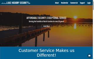 Lake Hickory Security Inc. of Lenoir website