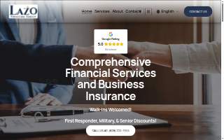 Lazo Financial Group website