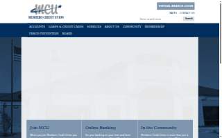Members Credit Union website