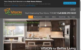 Vision Design Build Remodel website