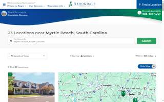 Brookdale Lexington website