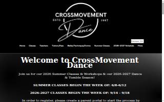 CrossMovement Dance Ministry website