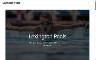 Lexington Pools LLC website