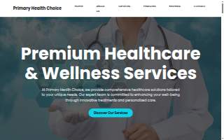 Primary Health Choice - Home Care and Behavioral Health website