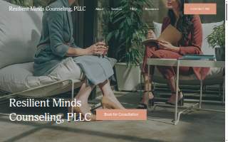 Resilient Minds Counseling, PLLC website