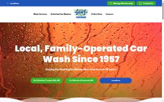 Sam's Car Wash & Lube Center Lexington website