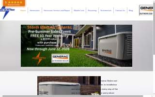 Storm Electric Co Inc. website