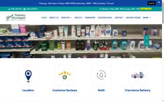 Your Pharmacy of Lexington website