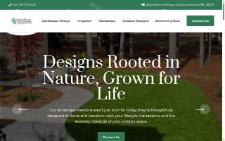 Greenstate Landscaping & Pools website