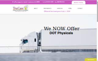 Trucare Family Practice Pllc website