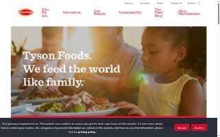 Tyson’s Food Truck website