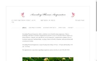 Ascending Phoenix Acupuncture website
