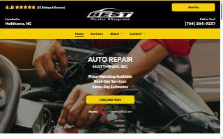 Best Auto Repair Matthews website