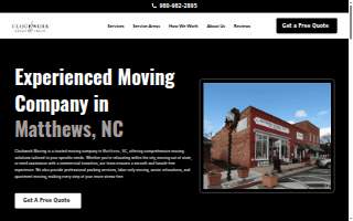 Clockwork Moving website