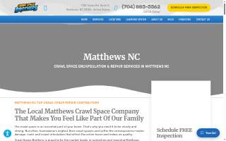 Crawl Space Brothers of Matthews website