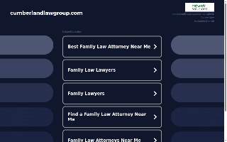 Cumberland Law Group, LLC of Matthews website