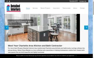 Detailed Interiors NC Inc. website