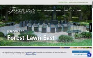 Forest Lawn East Cemetery website